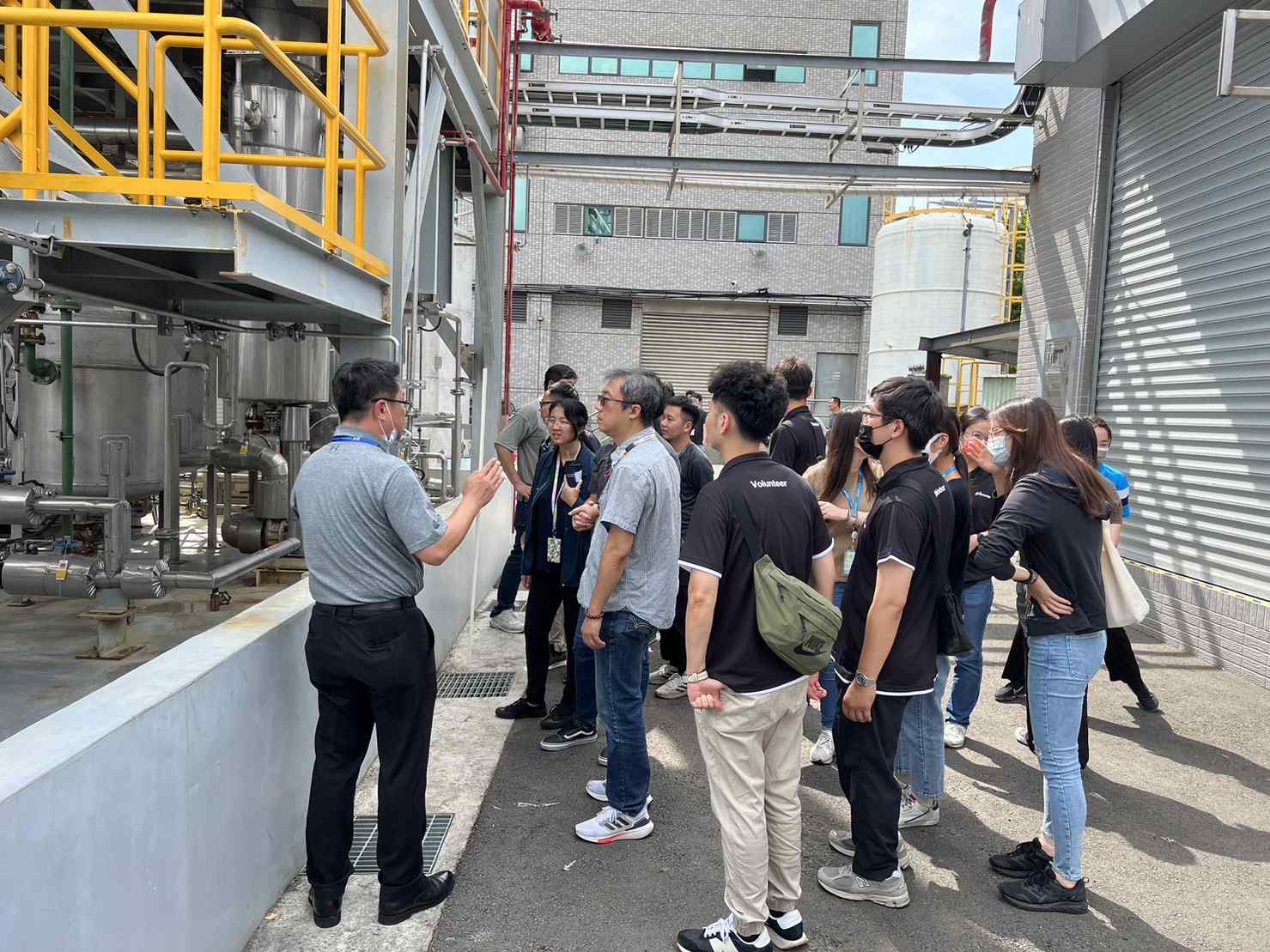 Micron Houli Factory Affairs Department visits the recycling factory