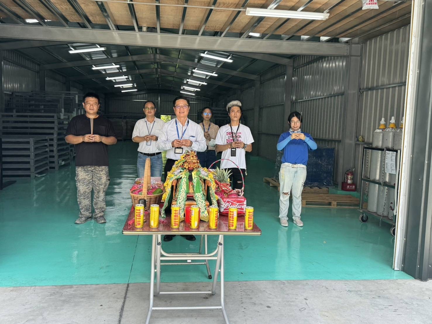 2024- Hantai Tainan Warehouse Factory Building Expansion-Touch Ceremony