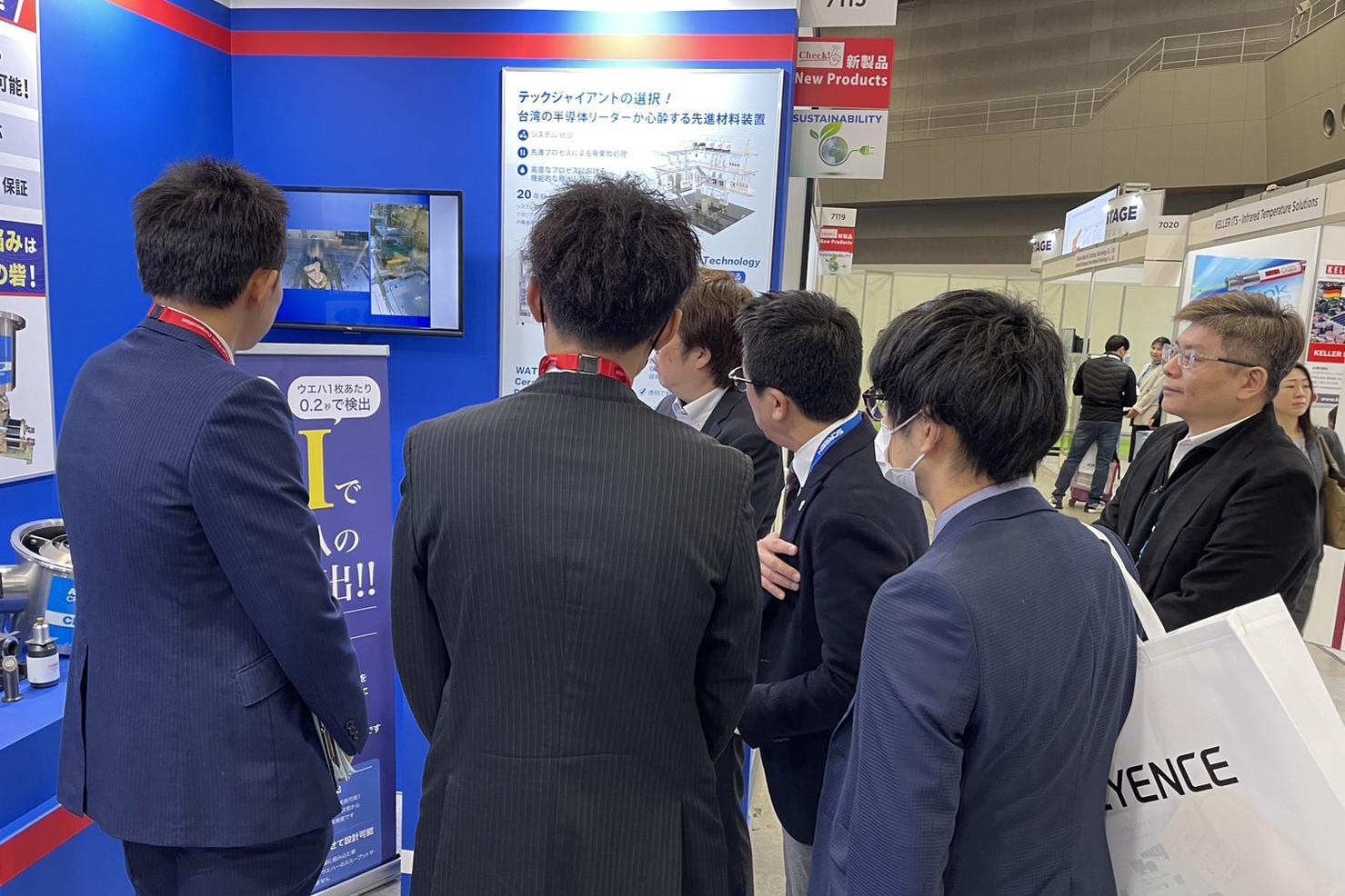 Hanstech Advanced and Japanese company Rix jointly participate in the semiconductor exhibition.(2023 SEMICON Japan)