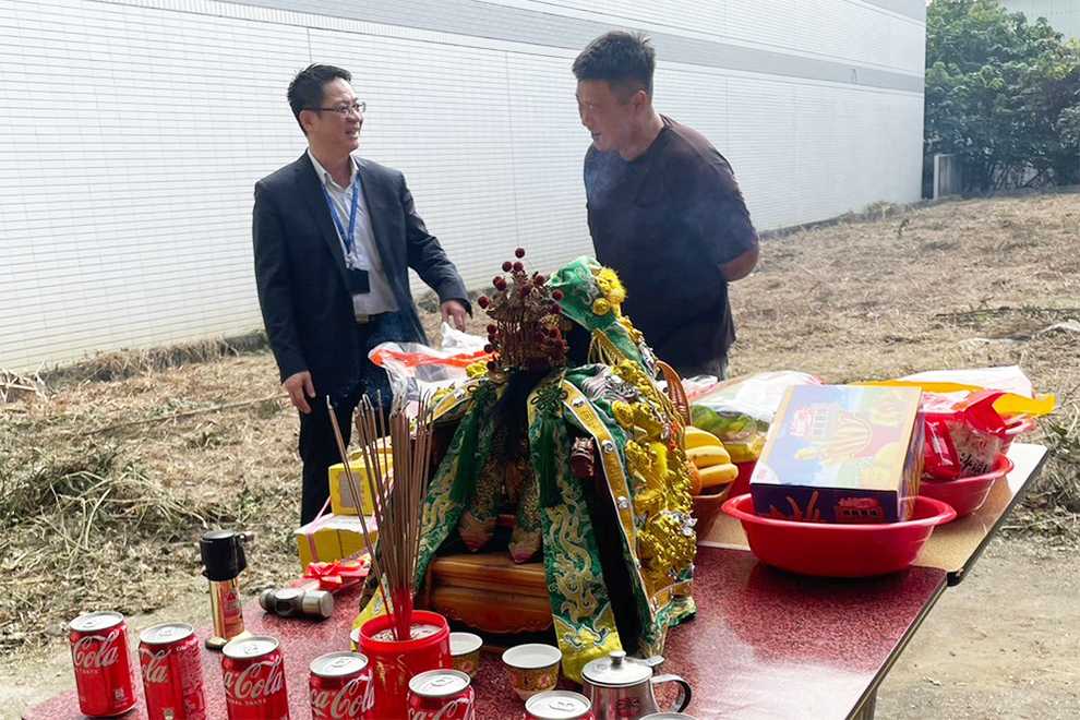 Tainan Warehouse Expansion - Groundbreaking Ceremony