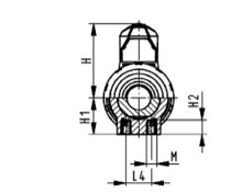 PVDF 球閥 1/2"(d20) FPM (禁油)